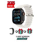 General Mobile Gm 20 Uyumlu Akıllı Saat Watch Ultra2 49Mm Kordon Hediyeli - Son Versiyon
