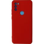 General Mobile Gm 21 Plus Kılıf Nano Içi Kadife Silikon - KIRMIZI-(5796)