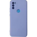 General Mobile Gm 21 Plus Kılıf Nano Içi Kadife Silikon - LILA-(5796)