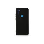 General Mobile GM 21 Plus Uyumlu Telefon Kılıfı - Soft Dokulu İçi Süet Lansman Kapak - Siyah