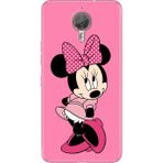 General Mobile Gm 5 Plus Kılıf Desenli Baskılı Tpu Rubber Kapak Utangaç Minnie - 001-Renkli