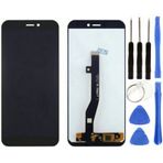 General Mobile Gm 8 Go Uyumlu A Kalite Lcd Ekran Dokunmatik Siyah + Tamir Seti