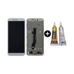 General Mobile Gm 8 Go Uyumlu Çıtalı Oled Lcd Ekran Dokunmatik Beyaz + B7000