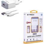 General Mobile GM 9 Plus Uyumlu Type-c Girişli Şarj Aleti Cihazı Adaptör+Kablo 3.0A Q32