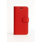 General Mobile GM21 Cüzdanlı-Standlı-Kapaklı Kılıf Kırmızı