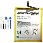 General Mobile GM5 Plus Pil Batarya ve Tamir Seti