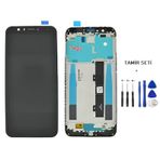 General Mobile GM8 Lcd Ekran Dokunmatik Orijinal Kalite ÇITALI SİYAH + TAMİR SETİ