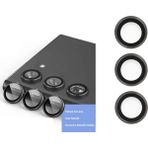 General Samsung Galaxy S23 Plus Kamera Lens Koruyucu - Siyah - Belirtilmemiş