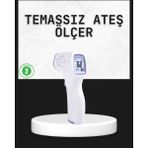 General Temassız Termometre Hızlı Ölçüm Güvenli Dijital Ateş Ölçer