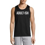 Generic Adultish Feeling Almost Like an Adult Kolsuz Siyah Erkek Tişört