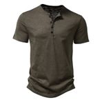 Generic B-934 Ordu Kireç Yeşili Şarap Kısa Kollu Tee Tops Tekne Boyun Düz Yaz Sonbahar Gömlek Tarz 2025 Y2K Erkek T-shirt
