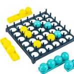 Generic Eğlenceli Eğitici Oyuncaklar, Masaüstü Zıplayan Top Oyunu, ElGöz Koordinasyonunu Geliştirir, Çocuklar Ve Aile Bağları Için Harika, 2 - 4 Oyuncu, Boyut 20,5cm, 16 Top