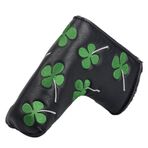 Generic Golf Golf sopası Head Cover vuruş başlığı Shamrock işlemeli bıçak uygun tüm marka Scotty Cameron Ping Taylormade Odyssey