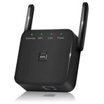 Generic HIMALU 2024 Yeni WiFi Genişletici/Tekrarlayıcı, 9860 Sq.ft ve 60 Cihaza Kadar Kapaklar, İnternet Güçlendirici - Ethernet Bağlantı Noktası, Hızlı Kurulum, Ev Kablosuz Sinyal Güçlendirici