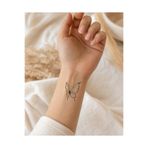 Generic Minimal Kadın Geçici Dövme Tattoo Sticker Estetik Kol Bilek Tiny Tattoo 4x4 cm Model