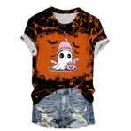 Generic P-666 Hardal Sarısı Kısa Kollu Gençler Sonbahar Yaz Crewneck Gevşek Fit Sevimli Üstleri 2025 Y2K Kadın T-shirt