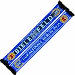 Generisch Bielefeld Şal - Kupa Finali 2025 - (Örgü Şal), Mavi, beyaz, siyah, 145