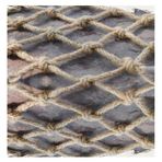 Generisch Çocuklar için kenevir halattan güvenlik tırmanma ağı, ağaç evi, balkon, merdiven, bahçe, oyun alanı, dayanıklı 12 mm ağ dokuma (1 x 1 m) – açık hava maceraları için ideal