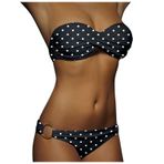 Generisch Dikini Kadın Set Push Up Seksi Mayo İki Parçalı Mayo 2025 Mayo Bikini Üstleri Plaj Kıyafeti Göbek Kapalı Kadın Spor Bikini Seti, Siyah, S