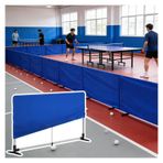 Generisch İç mekan için masa tenisi ayırma duvarı, oyun alanları için çit, oyun alanları veya spor salonları için modüler panel sistemi