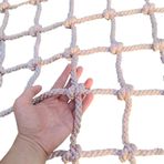 Generisch İç ve dış mekan oyun alanları için halat merdivenli ve yük ağlı tırmanma iskelesi ağı (Boyut: 200 x 200 cm)