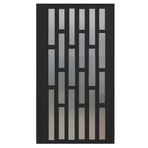 Generisch Katlanabilir iç kapı, akordeon tarzı, katlanır şemsiye, mat akrilik, ahır girişi için katlanabilir sürgülü kapı ayırma duvarı (132 x 203 cm)