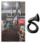 Generisch kolu, esnek, döndürülebilir, yalıtımlı kolu – 8 fit uzunluğunda lehim ve kaynak tozu sistemi, az bakım gerektiren borusu, endüstriyel toz kanalı (iç çap 45 mm)