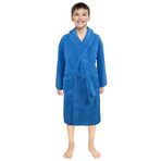 Generisch Küçük çocuk gece kıyafeti, el havlusu, erkek çocuk, sağlam pazen, gece kalbi, pijama, kız, bornoz, kız kıyafet seti, küçük çocuk koşu kıyafeti, erkek çocuk setleri, Mavi, 9-12 Yaş