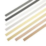 Generisch Pembe altın renginde paslanmaz çelik duvar kaplaması, soymak ve yapıştırmak için, fırçalanmış yüzey, tavan ve ayna çerçevesi dekoru, 60 mm x 12 m