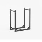 Generisch Porselen karolar için metal sunum standı – Desenler ve sergiler için yer karosu düzenleyici, oluklu zemin rafı (66 x 28 cm) – sağlam ve şık showroom çözümü