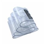 Generisch PVC şerit perde, PVC dikey jaluzi, kapı perdesi, rüzgar geçirmez, ev, ofis, atölye için klima sistemi izolasyonu, çeşitli boyutlarda mevcuttur (1,9 mm kalınlık, boyut 1,05 x 2,1 m)