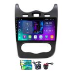 Generisch R-enault Logan 1 Sandero 2009-2015 için Android 13 Car Play Radyosu, 9 inç Dokunmatik Ekran, Android Otomobil, FM/AM/RDS/DAB+, DSP, WLAN, Direksiyon Kontrolü, Geri Görüş Kamerası (NF-1)