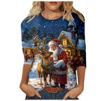 Generisch R Noel 3/4 Kollu Tatlı Desenli Kazak Model Kış Yuvarlak Yaka Uzun Kollu Süveter Moda Bol Üst Giyim Siyah Kadın Kazağı