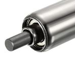 Generisch (Taşıma tekerlekleri paslanmaz çelik - 2,5 cm çap, yaylı tasarım, yer çekimi konveyörü için yedek boru, depo mallarının kullanımı için (L800 mm (31 1/2 inç)