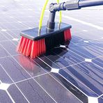 Generisch Temizleme fırçası, su beslemeli pencere temizleme çubuğu, 9 m, 30 fit uzunluğunda, teleskopik hortum besleyici, çatı olukları ve kış bahçeleri için uzatılabilir fırça seti