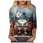 Generisch Za Noel 3/4 Kollu Tatlı Desenli Kazak Model Kış Yuvarlak Yaka Uzun Kollu Süveter Moda Bol Üst Giyim Sarı Kadın Kazağı