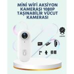 Geniş Açı Lensli Wifi Spor Vlog Kamerası