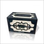 Geniş Büyük Ebat Gizli Kapaklı Kilitli Tip Box Money Bank Kumbara