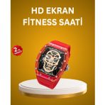 Geniş Ekranlı Akıllı Saat Şık ve Modern Tasarım