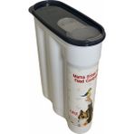Geniş Kapasiteli Kedi ve Köpek Mama Saklama Kabı, 5800ML, Gri - Seçenek 1