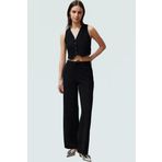 Geniş Paça Pantolon Yelek Takım Rahatlık ve Şıklık Bir Arada İşten Gündeliğe Modern Stil