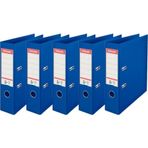 Genis Plastik Klasor (9940) Mavi 5 Li Paket