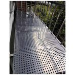Genişletilmiş Tel Örgü Plakalar - 0,32 inç Açıklık, 8 mm Delikli Paslanmaz Çelik Panel, Kendin Yap Projeleri ve Endüstriyel Kullanım için Dayanıklı Metal Ekran (45 cm x 20 cm