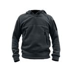 Genius Store 507539745 Kapşonlu Kombat Tactical 3 Cep Erkek Polar Füme