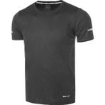 Genius Store Erkek Nem Emici Hızlı Kuruma Atletik Teknik Performans Spor T-Shirt Drıfıt-Kısakol Füme Xl