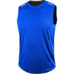 Genius Store Erkek Nem Emici Hızlı Kuruma Atletik Teknik Performans Sporcu Sıfır Kol T-Shirt Drıfıt-Sıfırkol - Fuşya - Lila