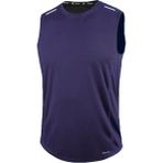 Genius Store Erkek Nem Emici Hızlı Kuruma Atletik Teknik Performans Sporcu Sıfır Kol T-shirt Drıfıt-sıfırkol lacivert