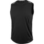 Genius Store Erkek Nem Emici Hızlı Kuruma Atletik Teknik Performans Sporcu Sıfır Kol T-shirt Drıfıt-sıfırkol siyah