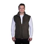 Genius Store Erkek Outdoor Spor Yelek 3 Cepli Polar Yelek (HAKİ, XL)