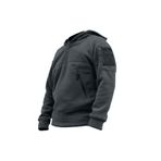 GENIUS STORE Erkek Polar Kapşonlu Polar Kombat Tactical Outdoor Polar